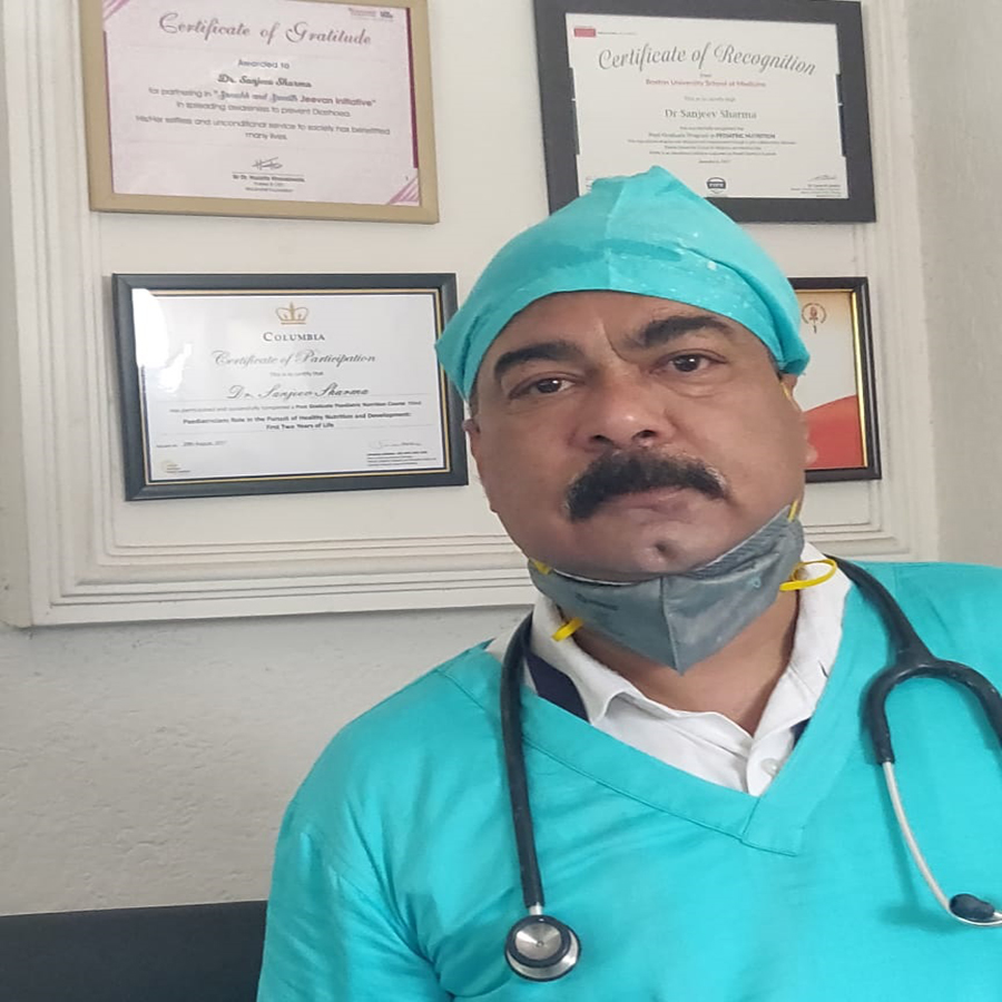 Dr Sanjeev Sharma-Pediatrician